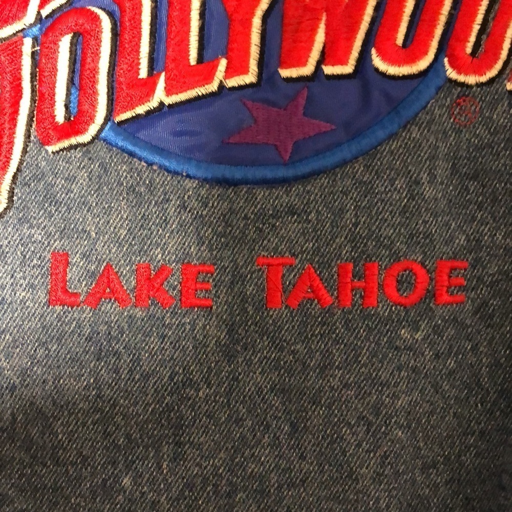 Planet Hollywood Lake Tahoe Vintage Denim Jacket - Picture 13 of 14